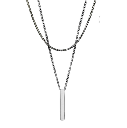 The Vertical Bar With Layered Chain